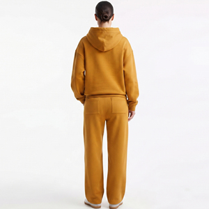 100% Cotton Fleece Maternity Tracksuit Women Pullover Maternity <b>Hoodie</b> Sweatpants Jogger Set Winter Maternity Tracksuits Ladies - Product Image 2