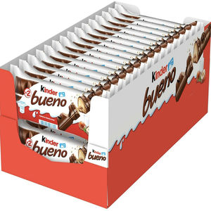 Barra de Chocolate Blanco Kinder Bueno de Alta Demanda, 39g - Suministro en Grandes Cantidades para Tiendas de Conveniencia e Importadores - Product Image 6