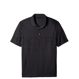 Polo de golf rayé à manches longues pour homme, Polo en coton tricoté avec anneau de tirer, séchage rapide - Product Image 1