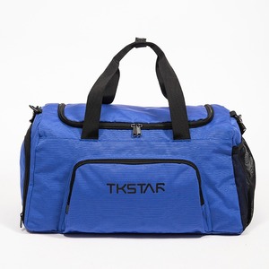 Blue travel bag <b>large</b> capacity handbag simple luggage bag sports bag fitness bag business trip - Product Image 1