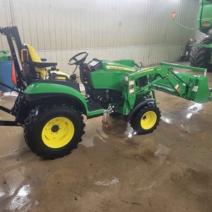 รถแทรกเตอร์ John Deere 2025R ขับเคลื่อน 4 ล้อ ระบบเกียร์ สำหรับใช้งานในฟาร์ม พร้อมรับประกัน 1 ปี  ปั๊มและลูกปืน  ขาย - Product Image 2