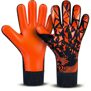 All Colors Fashionable top quality Outdoor Goalkeeper Gloves Quick Drying Non-slip <b>Custom</b> Movement Adjustable Goalkeeper Gloves - Product Image 1