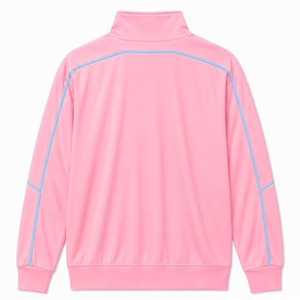 Sweat-shirt à capuche zippé pour femme Gamma Phi Delta Sorority, manches longues, col montant, style survêtement avec passepoil contrastant, fermeture éclair intégrale, pour la détente - Product Image 6