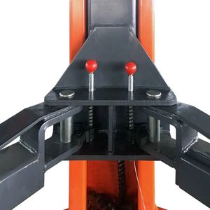 Sollevamento automatico a due montanti capacità di 10,000 lb 77 \ "altezza di sollevamento a doppio punto di rilascio TMG-TPL45 braccioli simmetrici piastra del pavimento per Auto sollevatori - Product Image 5