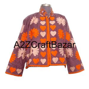 Chaqueta Cotrise Bordada Premium al por Mayor, Estilo Étnico, Regular, Otoño Invierno, Transpirable, No Tejida, Ropa Exterior Tradicional de Moda - Product Image 6