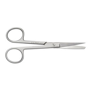 Ciseaux chirurgicaux professionnels droits et tranchants de 125 mm de qualité supérieure, instrument médical, lot en gros - Product Image 5