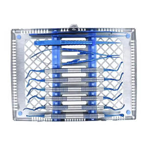 Kit Básico de Microcirugía Oral, Set de Cirugía Periodontal, Instrumentos Dentales de Titanio Azul, Herramientas de Dentavex - Product Image 2