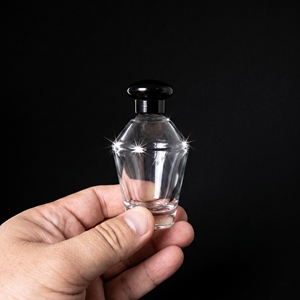 Flacon en verre rechargeable, bouteille en verre, flacon de parfum, flacon en verre avec couvercle en plastique, flacon de parfum 30ml - Product Image 1