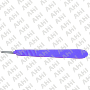 Manche de scalpel chirurgical personnalisé OEM en acier inoxydable réutilisable pour usage hospitalier avec lame de sécurité - Product Image 5