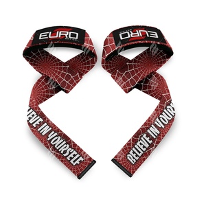 Correas de Levantamiento de Pesas de Algodón Duraderas con Estampado por Sublimación, Ajuste Ajustable, Ligeras, Antideslizantes, Diseñadas para la Protección de las Muñecas - Product Image 1