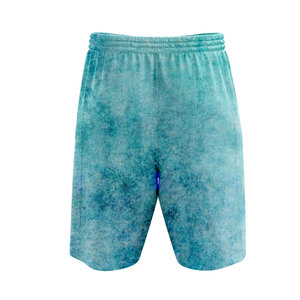 Shorts de baseball mi-cuisses pour hommes, personnalisables avec logo, couleur unie, coupe oversize, athlétiques, avec cordon de serrage, tricotés, respirants, séchage rapide, 100 % polyester - Product Image 2