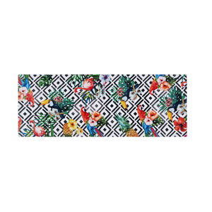 Runner da Tavolo Excelsa Tropical Chic in Cotone 45x140 Cm Multicolore - Product Image 1