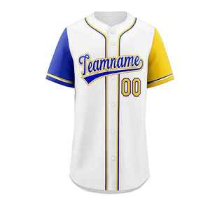 Maillot de baseball/softball imprimé style tendance – Fabriqué au Pakistan, manches courtes, respirant, séchage rapide, unisexe adulte, 100 % polyester, devant imprimé - Product Image 2