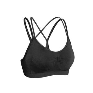 Sujetador deportivo de alta sujeción para mujeres con busto grande, con tirantes anchos y diseño de cobertura completa para entrenamiento y uso diario. - Product Image 3