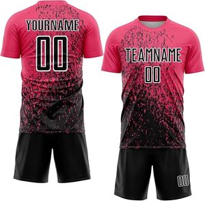 เสื้อฟุตบอลชายสีเขียวดำแบบซับลิเมชั่นพร้อมชื่อทีมและหมายเลข แขนสั้น ระบายเหงื่อได้ดี - Product Image 4