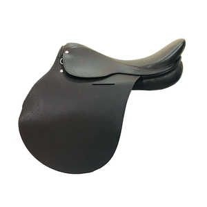 Silla de polo de cuero duradero para equitación, asiento deportivo equilibrado diseñado para un control estable, entrenamiento y comodidad. Silla de Polo. - Product Image 2