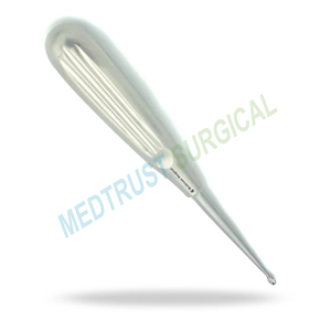 Curette osseuse Volkmann 2-0 manuelle en acier inoxydable de précision, pointe ovale 4,4 mm, instrument chirurgical orthopédique pour tissus osseux - Product Image 4