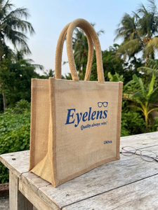 High Demand Eco Friendly Jute Gift Bag with Soft Cotton Handles for Return Gifts Wedding <b>Hampers</b> and Events - Product Image 4
