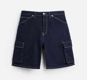 Short en jean cargo pour garçons, de haute qualité, personnalisable, en coton, décontracté, pour l'été - Product Image 6