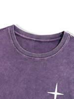 T-shirt en tricot à manches courtes et col rond pour homme, imprimé graphique, qualité estivale, coupe classique, couleur unie, personnalisable