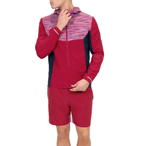 Custom Solid Half Zip Lightweight Nylon/Cotton Jacket <b>Jogger</b> Shorts <b>Set</b> Two Piece Sport Casual <b>Plus</b> <b>Size</b> Windbreaker Tracksuit - Product Image 1