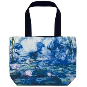 Túi tote nữ AU-01804 L <span class=keywords><strong>Monet</strong></span> thiết kế nghệ thuật 'hoa ly nước' - Product Image 1