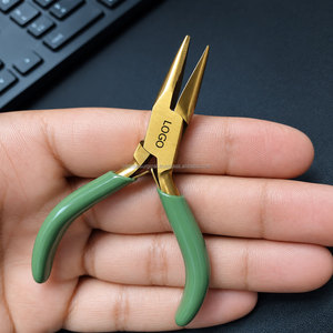 Pinzas de Punta Larga Mini con Acabado Dorado de 3 Pulgadas, Herramienta para Joyería y Abalorios, Fabricante - Product Image 6