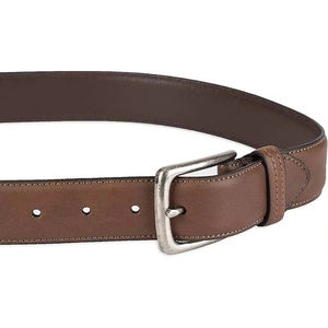 Ceinture en cuir de vachette de qualité supérieure, style décontracté, boucle argentée réglable, respirante, design personnalisé, best-seller - Product Image 5