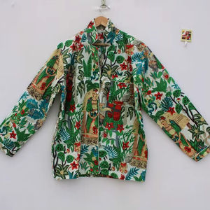 Ensemble de pyjama coordonné pour femmes à imprimé animal, longueur genou, vêtements de détente décontractés d'été, vêtements de nuit doux et respirants en coton - Product Image 1