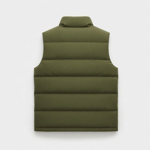 Chaleco Acolchado Grueso sin Mangas para Hombre con Logotipo Personalizado, Alta Calidad, Venta al por Mayor, 100% Poliéster, Tallas Grandes, Informal, Tejido, Invierno, 1 Pieza - Product Image 6