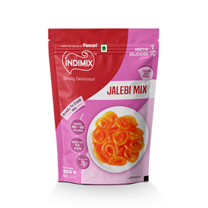Pansari Indimix Jalebi Mix 200g Pré-mélange instantané pour Jalebi - Product Image 1