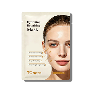Masque en tissu hydratant et réparateur TCbesk 30ML x5, masque visage anti-rides hydratant pour tous types de peaux - Product Image 6