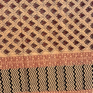 100% Cotton Floral Hand Block Print <b>Sarong</b> Pareo Large Beach Wrap <b>Bikini</b> Cover Up Scarf Soft Women Fashion Wholesale - Product Image 2