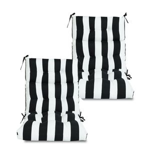Set di 2 Cuscini Imbottiti per Sedia Adirondack, Cuscini per Sedia da Giardino con Schienale Alto, per Veranda, Casa, Ufficio, Esterni - Product Image 1
