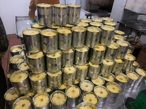 สับปะรดเวียดนามหั่นวง 30 ออนซ์ (850 กรัม) ในน้ำเชื่อมเกลือหรือน้ำเปล่า - Product Image 4