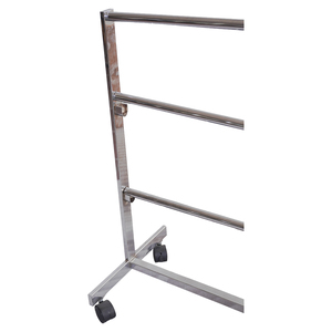 Expositor de Ropa Plegable de Metal Resistente Bros, Soporte de Exhibición Moderno y Lujoso para Minoristas, Perchero Portátil OEM ODM Vietnam - Product Image 4