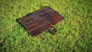 High Quality Luxury Cowhide Leather Smell Proof Heavy Duty Chef Knife <b>Roll</b> with Protection for Cooking <b>Tools</b> Storage LSKR-0081 - Product Image 4