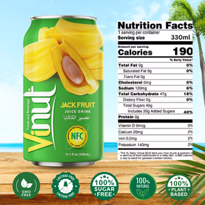 Zumo de fruta Jack Natural Premium 330ml Etiqueta privada OEM ODM Precio al por mayor Fabricante ISO HALAL KOSHER - Product Image 2