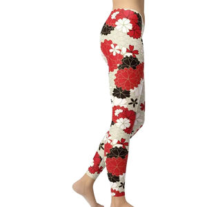 Legging de yoga et de sport long, uni, taille mi-haute, extensible, confortable et respirant, pour fitness et entraînement en salle de sport, qualité supérieure - Product Image 4