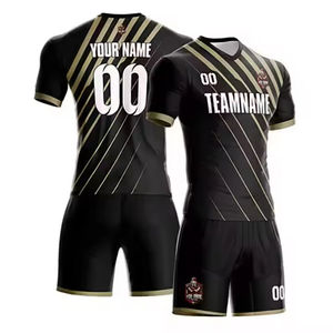 Uniformes de Fútbol Personalizados OEM de Secado Rápido 2024, Transpirables, Antibacterianos, Tallas Grandes, Conjuntos para Jóvenes, Hombres y Mujeres - Product Image 2