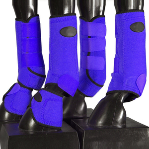 Bottes anti-mouches pour chevaux en nylon respirant, personnalisables, pour usage extérieur, protection complète des jambes, confortables, nouveau design 2026, service OEM - Product Image 2
