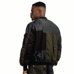 Latest Design Men's Flight Bomber <b>Jacket</b> with Stand Collar <b>Denim</b> Quick Dry & Breathable Winter Fashionable Clothes - Product Image 6