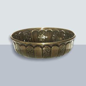 Cuenco de Baño de Cobre Hecho a Mano, Lavabo Tradicional con Diseño Martillado, Decorativo - Product Image 4