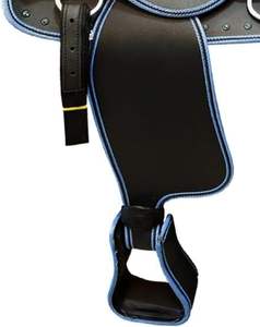 Silla de montar western de cuero de vaca de la más alta calidad, hecha a medida, curvada a mano, para carreras de barriles y equitación. - Product Image 5