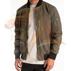 Servicios OEM, Chaquetas Bomber para Hombre a Bajo Precio, Venta al Por Mayor, Últimos Diseños, Chaqueta Bomber de Invierno de Manga Larga con Forro Polar - Product Image 2