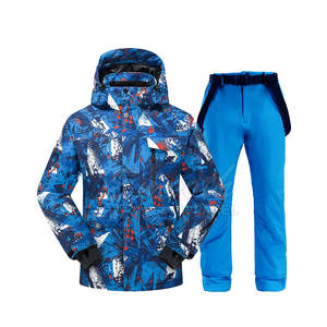 Traje de Esquí para Hombre con Capucha Desmontable, Diseño Moderno, Impermeable, Transpirable, Ropa de Invierno para Exteriores - Product Image 6