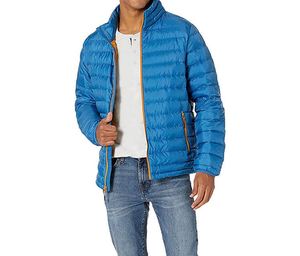 OEM Service Customized Autumn Puffer <b>Jacket</b> 100% Polyester Plain Dyed Windproof Custom Logo Outerwear High Street Men's <b>Jackets</b> - Product Image 1