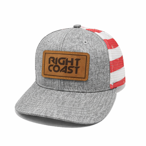 Gorra Trucker Deportiva Personalizada OEM con Bandera de EE. UU. Sublimada, Malla Trasera Moderna para Uso Casual/Aire Libre - Product Image 2