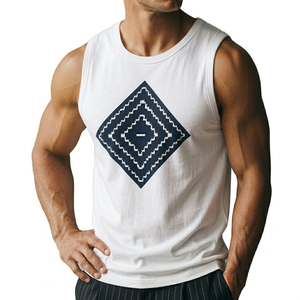 Débardeurs Musclés Sans Manches Tendance pour Hommes à Prix de Gros – Personnalisables avec Motifs Graphiques – Style Streetwear et Tenue de Sport pour Hommes - Product Image 1