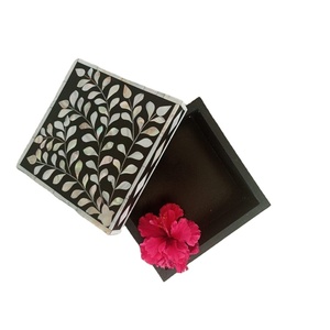 Meilleure vente boîte de rangement en nacre boîte à bijoux couleur et forme personnalisées de l'Inde prix de gros - Product Image 2